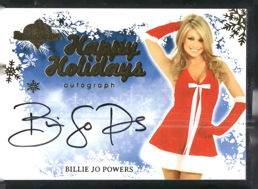 2012 Bench Warmer New Year #NNO Billie Jo Powers 2011 Happy Holidays! Update