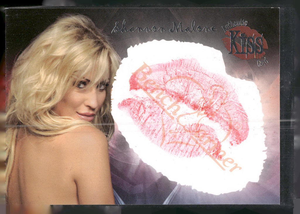 Bench Warmer #11 Shannon Malone Kiss Card