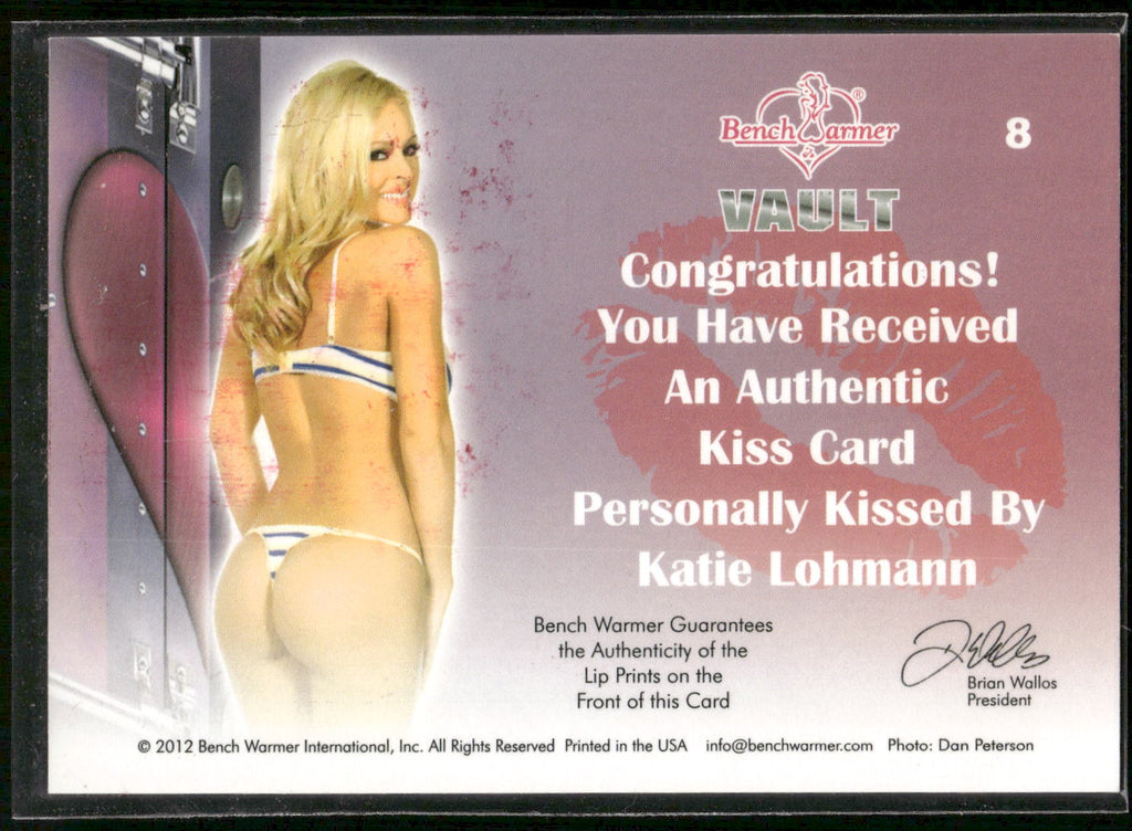 2012 Bench Warmer Vault #8 Katie Lohmann Kiss