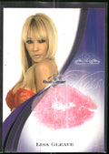 2008 Bench Warmer Signature #6 Lisa Gleave Kiss Card