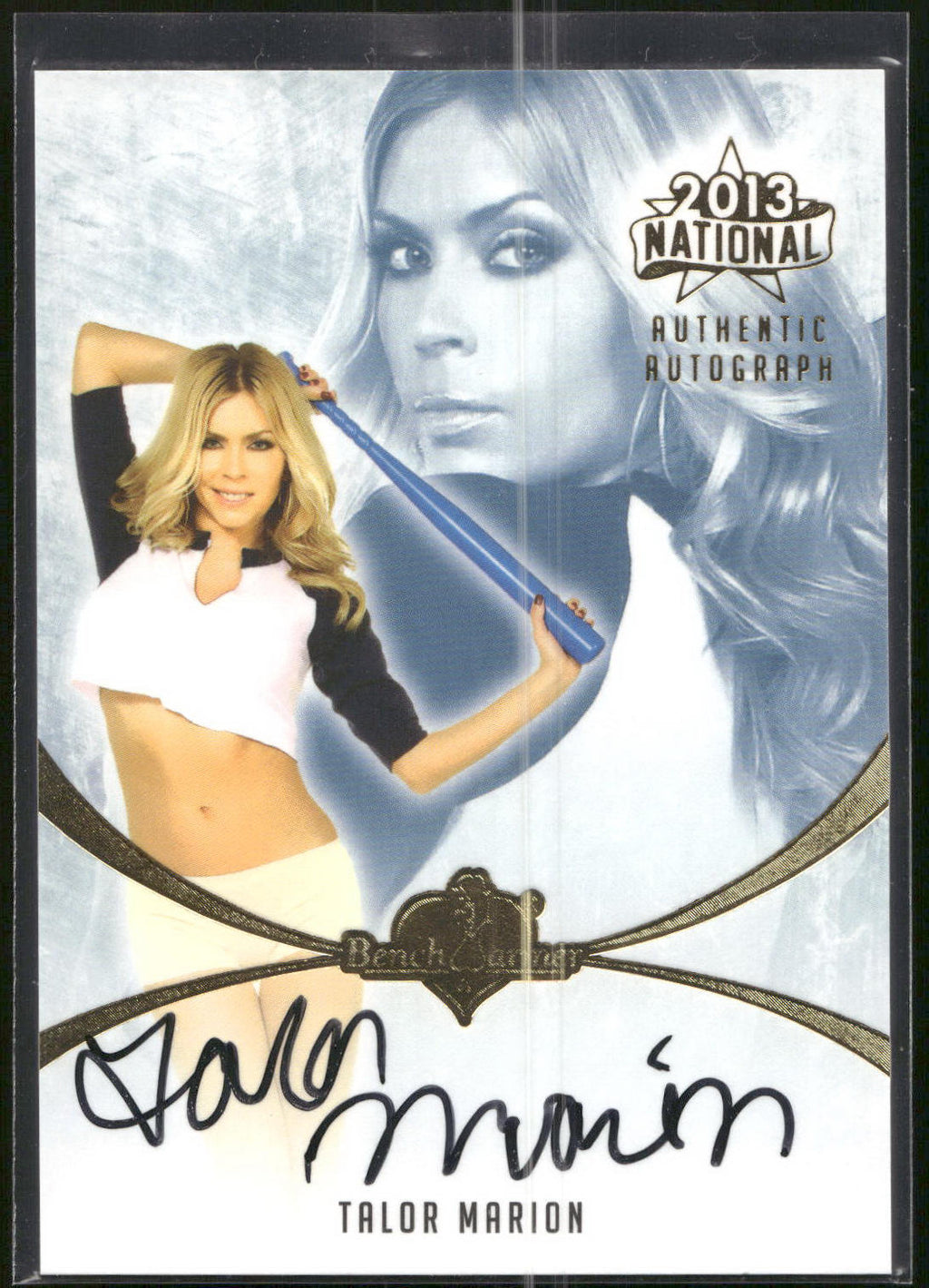 2013 Bench Warmer National Talor Marion Autographs