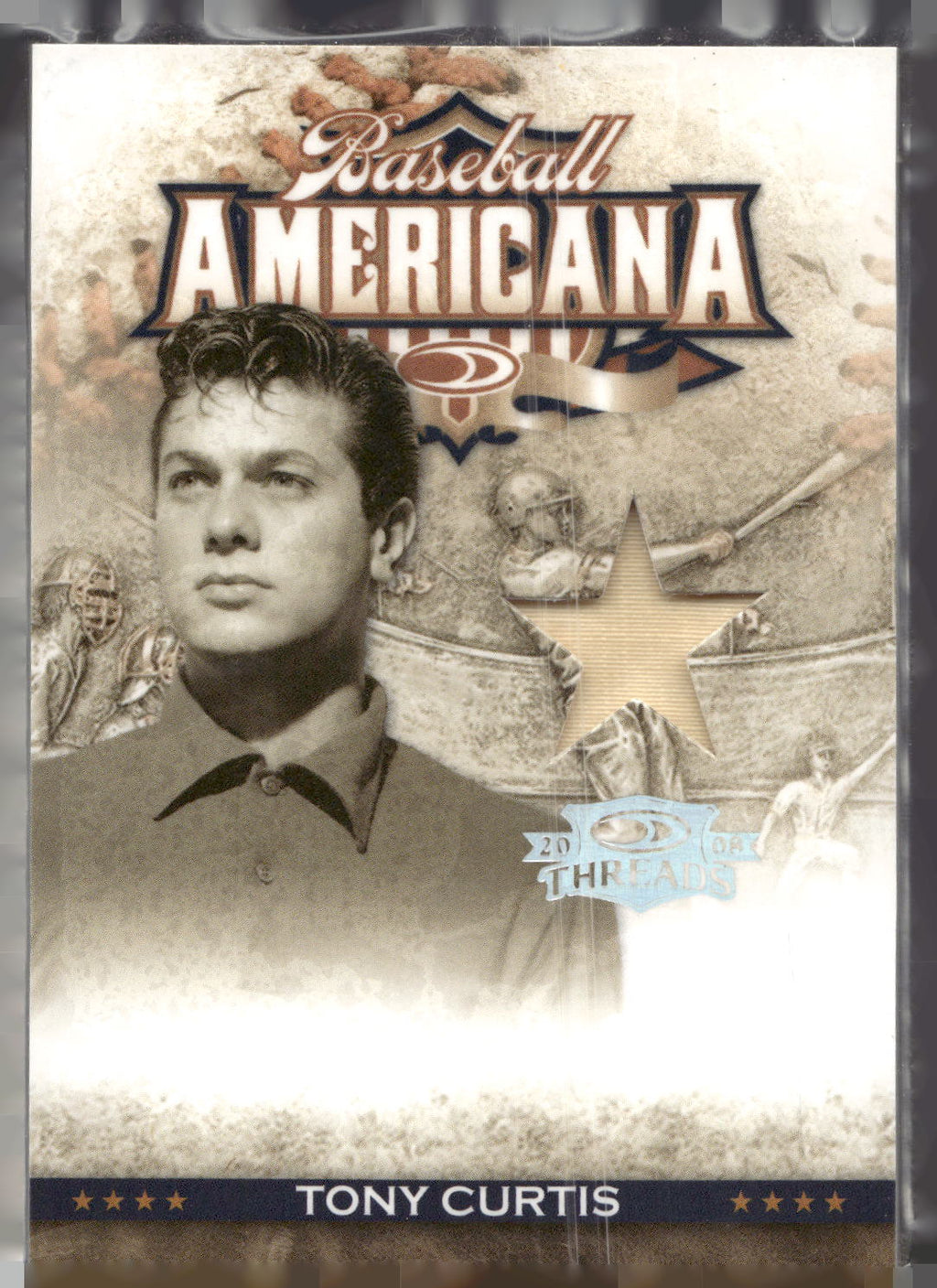 2008 Donruss Baseball Americana Threads #BA-25 Tony Curtis