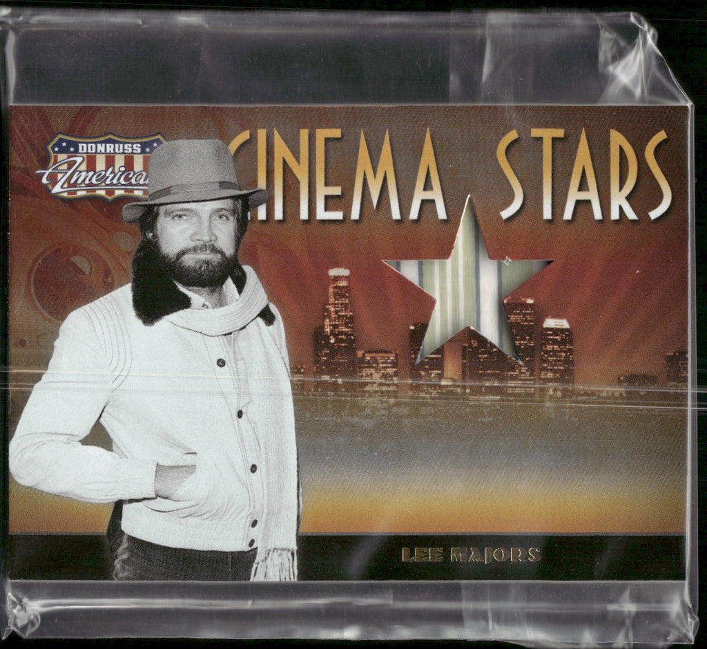 2007 Donruss Americana #CS-21 Lee Majors Cinema Stars /500
