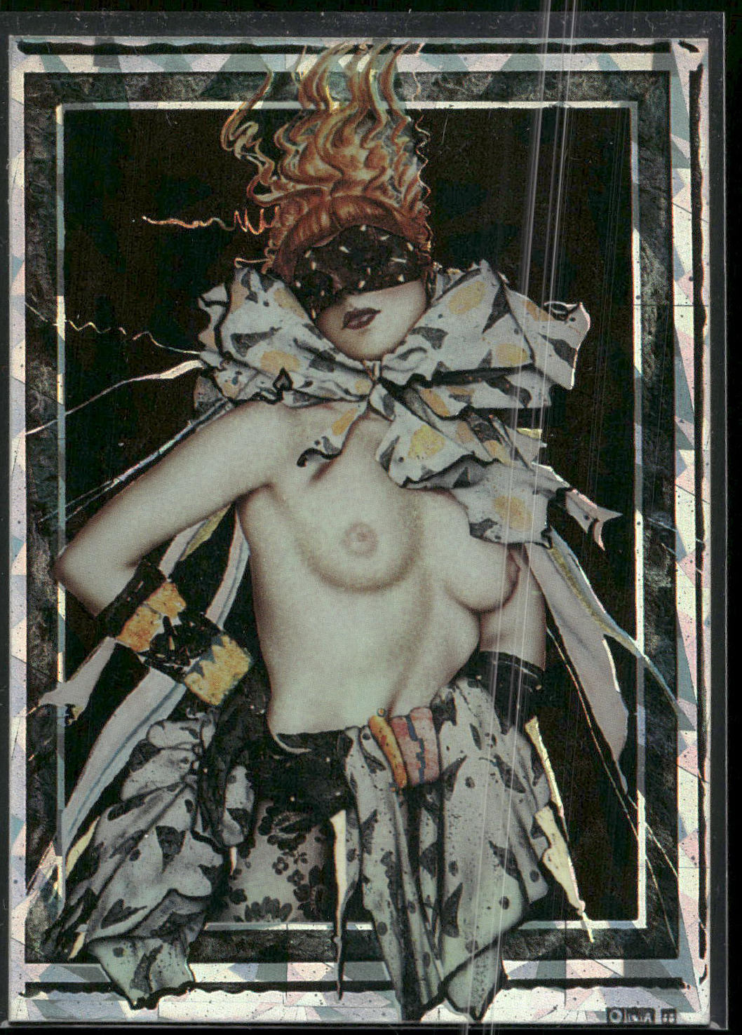 1992 Comic Images Olivia I #P3 La Dolce Vita Prism