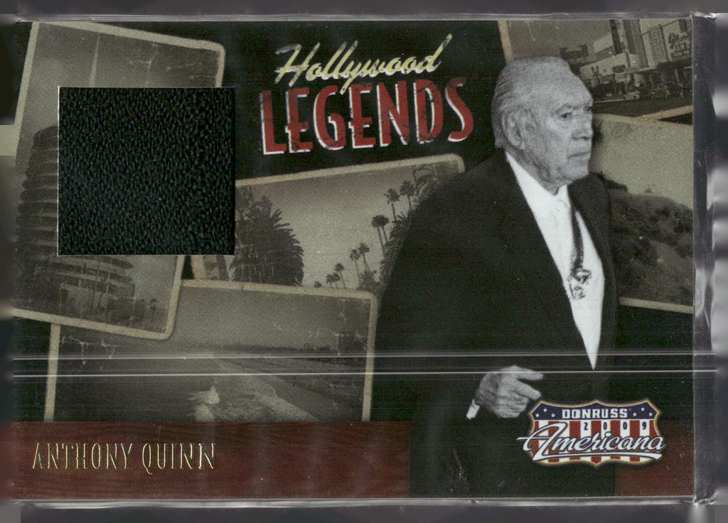 2009 Donruss Americana #10 Anthony Quinn Hollywood Legends Material