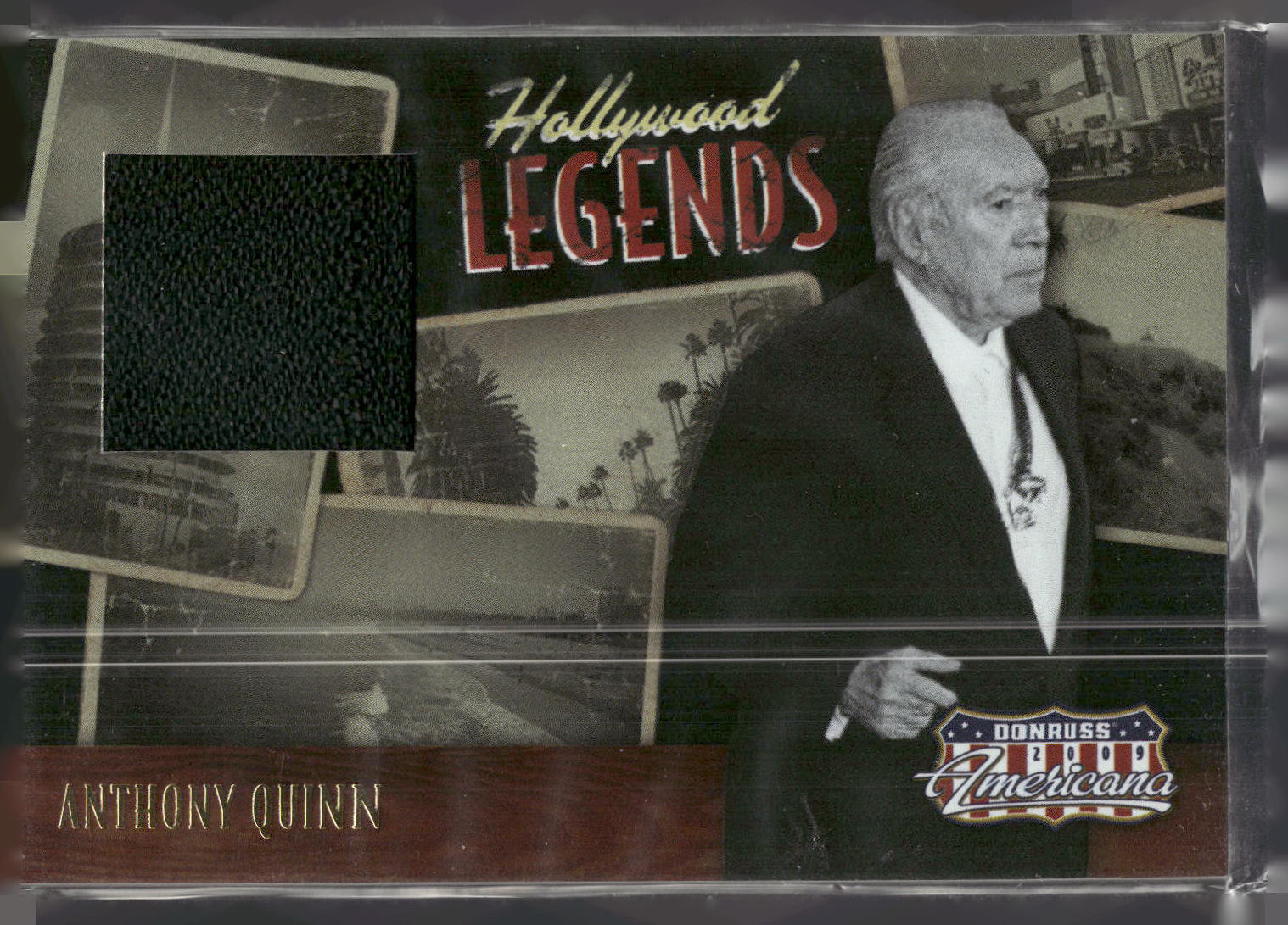 2009 Donruss Americana #10 Anthony Quinn Hollywood Legends Material