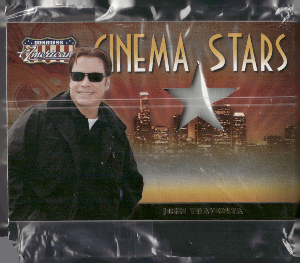 2007 Donruss Americana #CS-1 John Travolta Cinema Stars Material