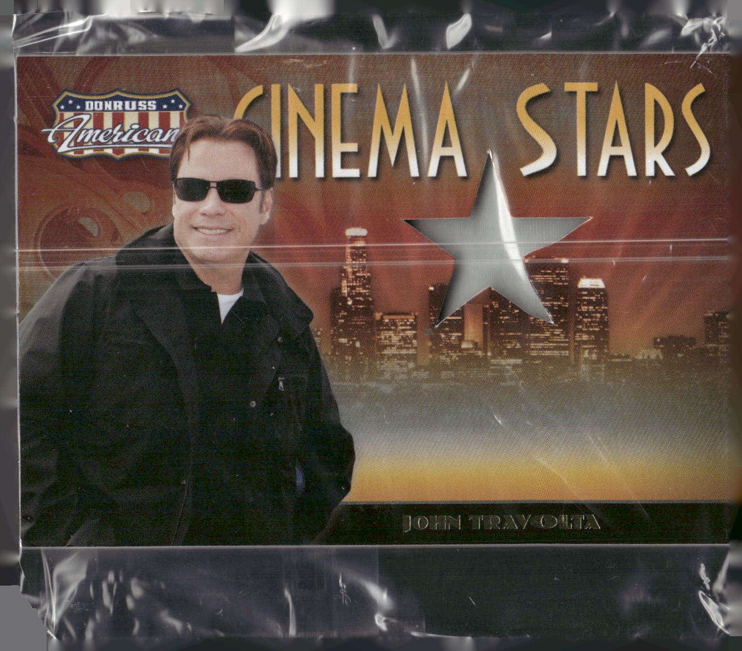 2007 Donruss Americana #CS-1 John Travolta Cinema Stars Material