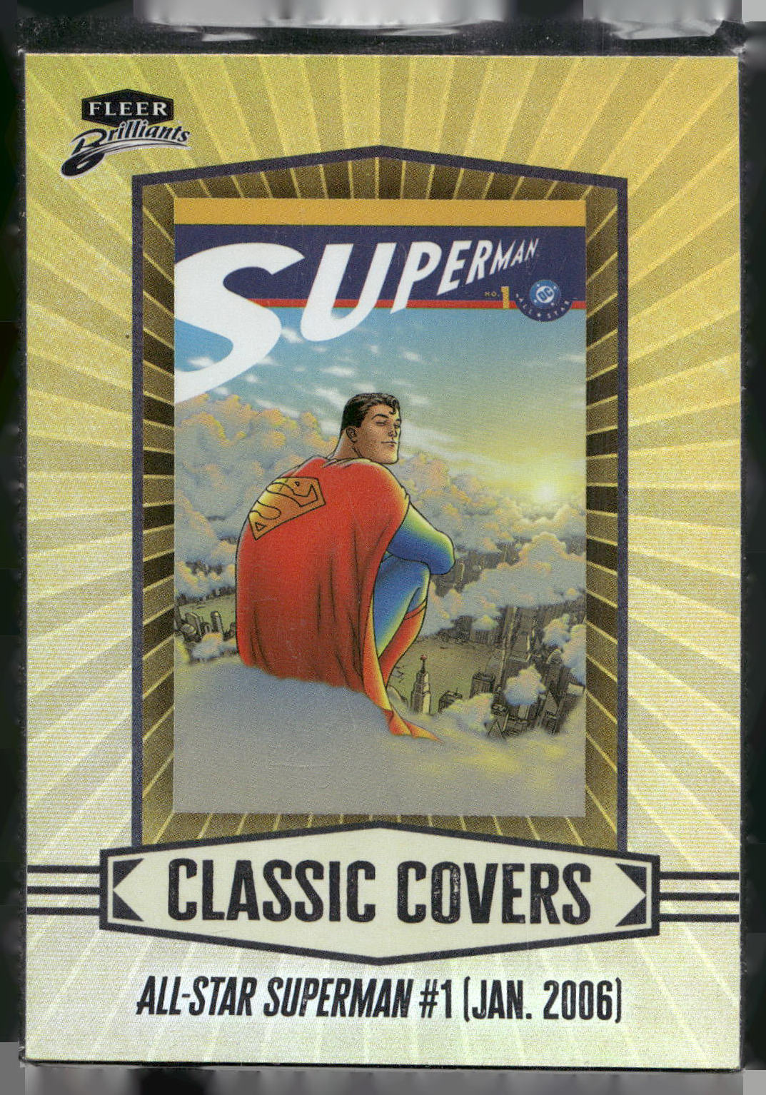 2025 Fleer Brilliants Superman #CC-15 All-Star Superman #1 Classic Covers