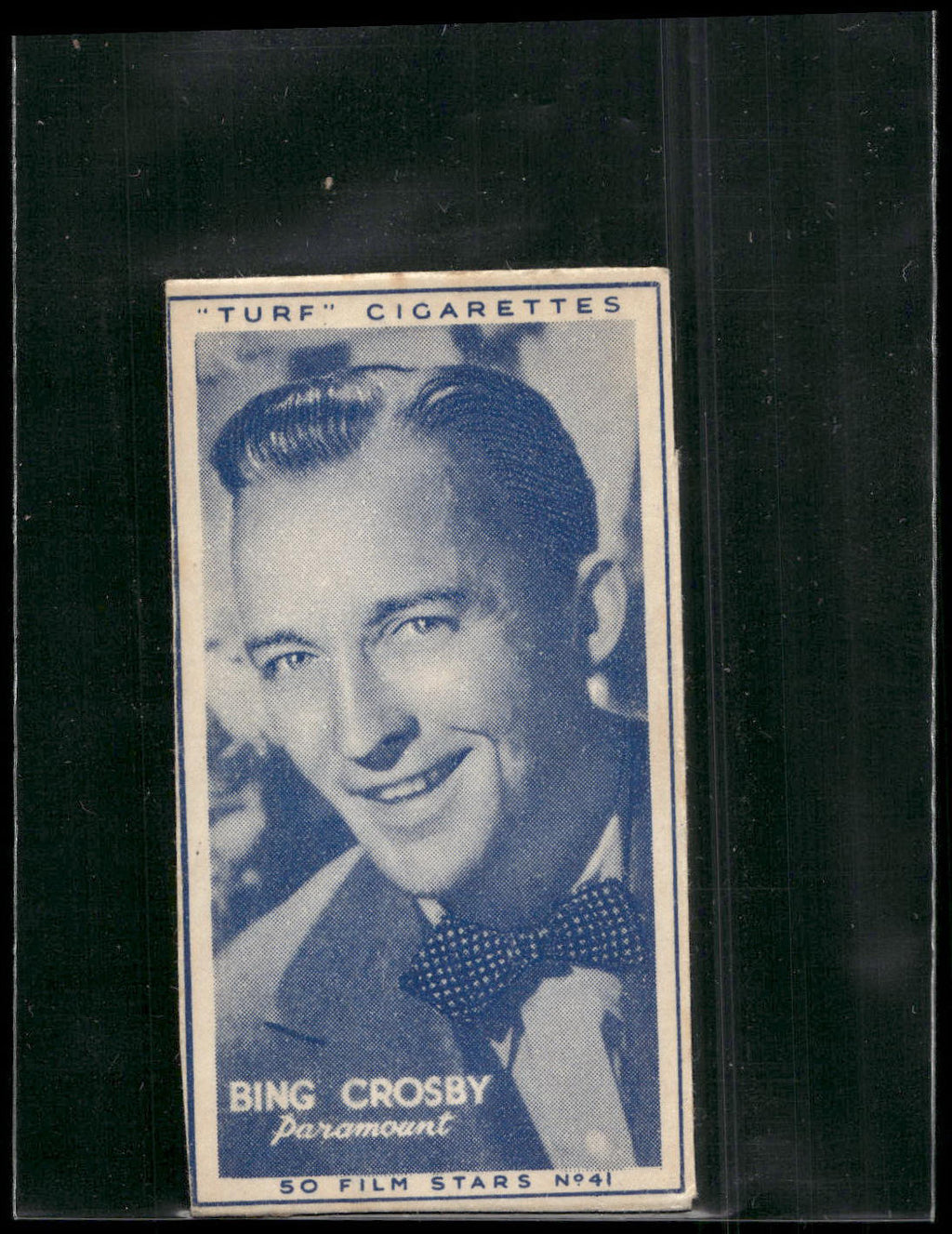 1947 Turf Film Stars #41 Bing Crosby