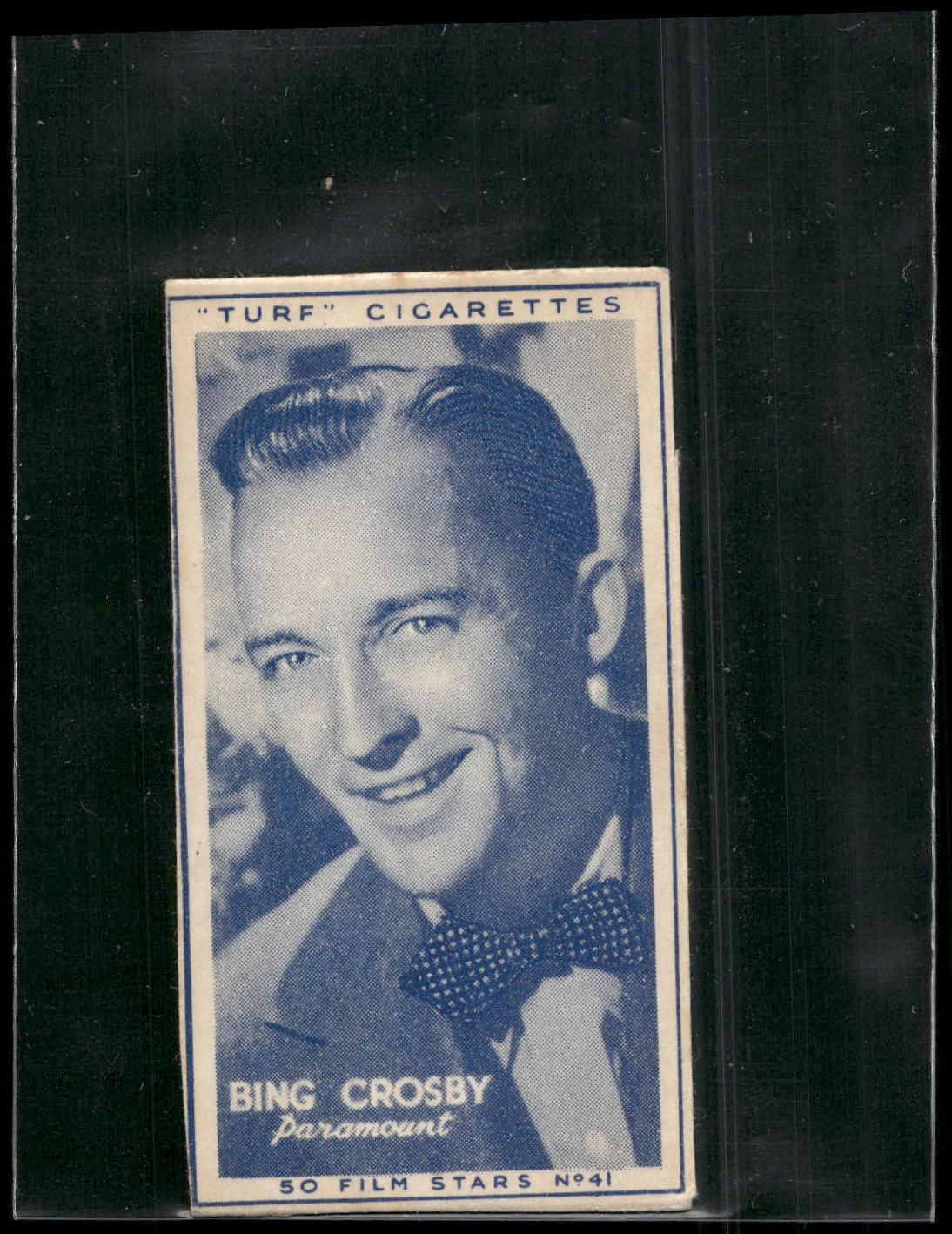 1947 Turf Film Stars #41 Bing Crosby