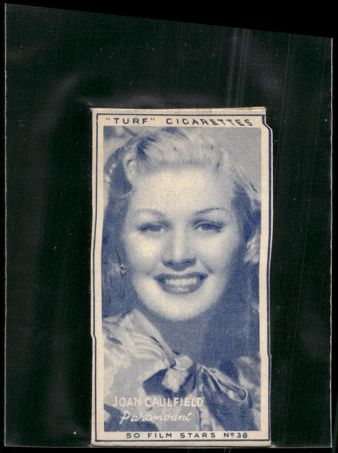 1947 Turf Film Stars #38 Joan Caulfield