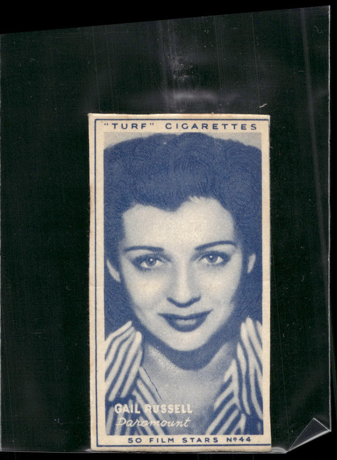 1947 Turf Film Stars #44 Gail Russell