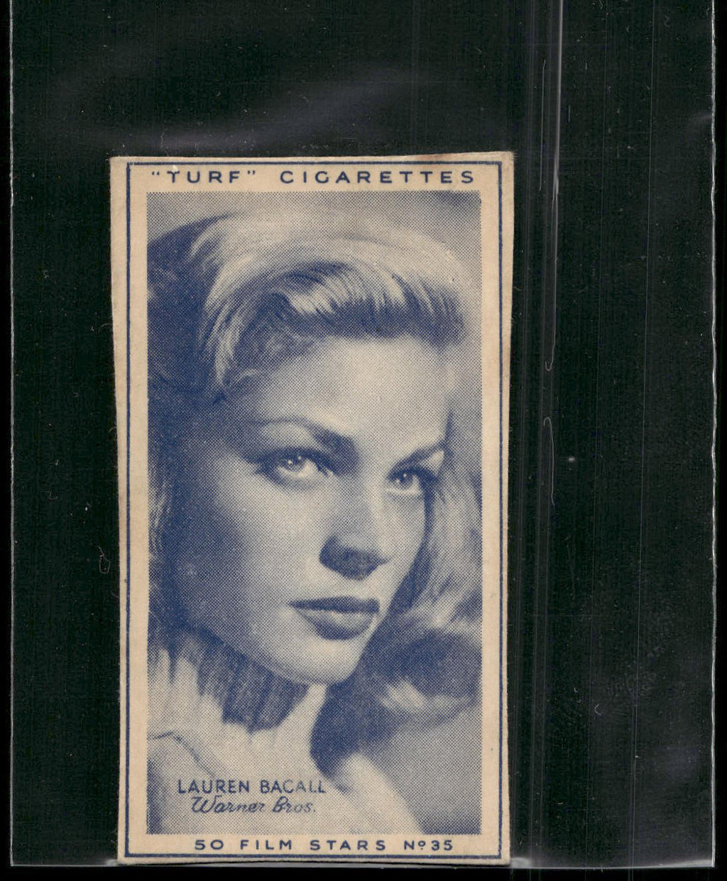 1947 Turf Film Stars #35 Lauren Bacall
