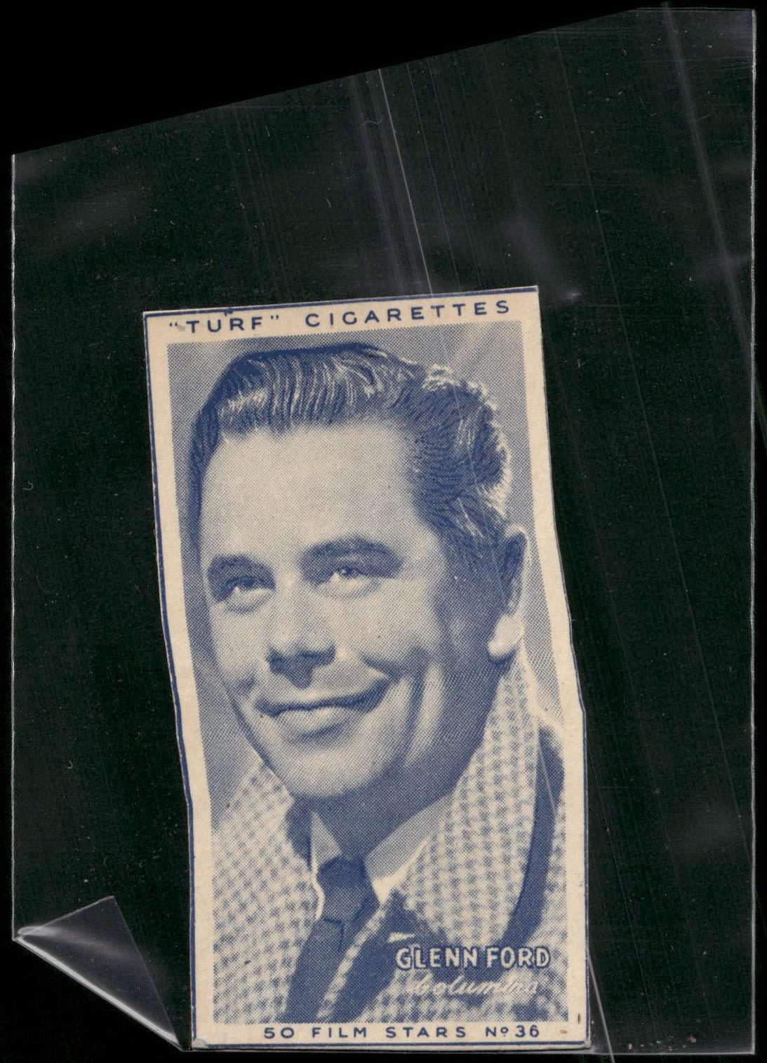 1947 Turf Film Stars #36 Glenn Ford