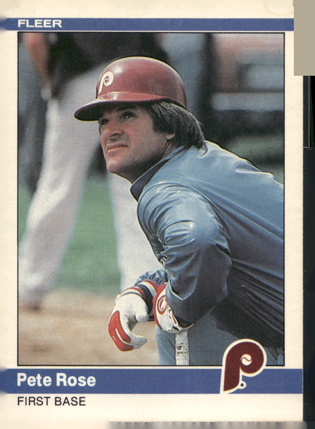1984 Fleer #46 Pete Rose