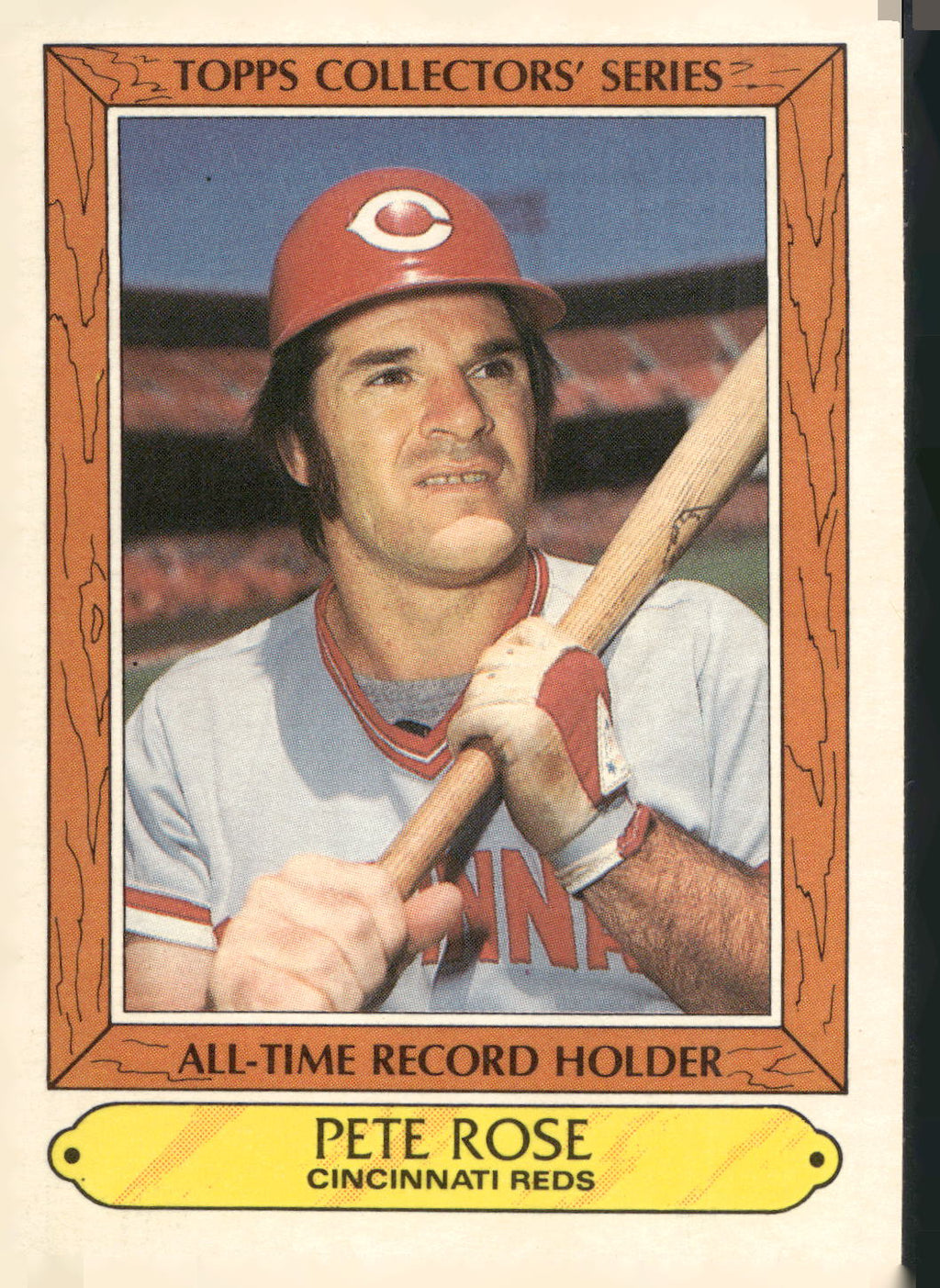 1985 Topps Woolworth All Time Record Holders #30 Pete Rose