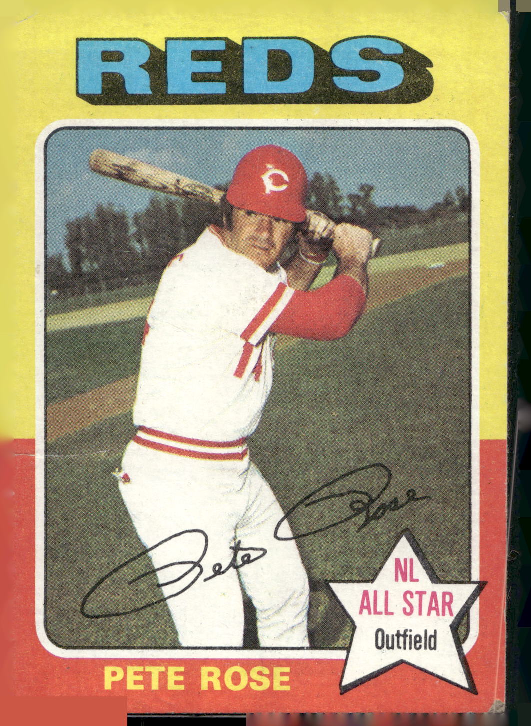 1975 Topps #320 Pete Rose