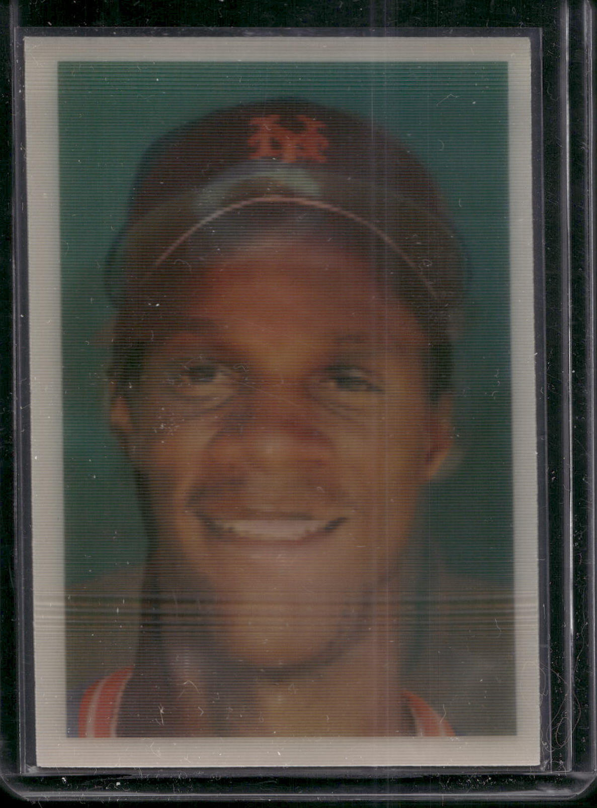 1986 Sportflics #56 Rookies of the Year Darryl Strawberry Steve Sax Pete Rose