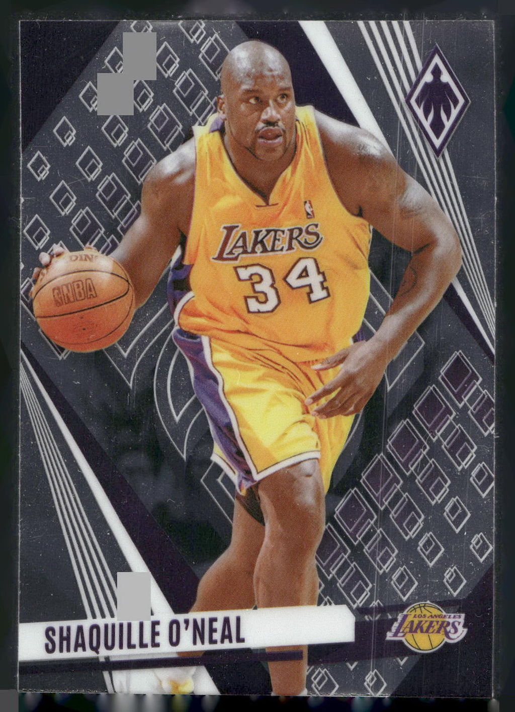 2023-24 Panini Phoenix #41 Shaquille O'Neal Phoenix Blue Lazer #/275