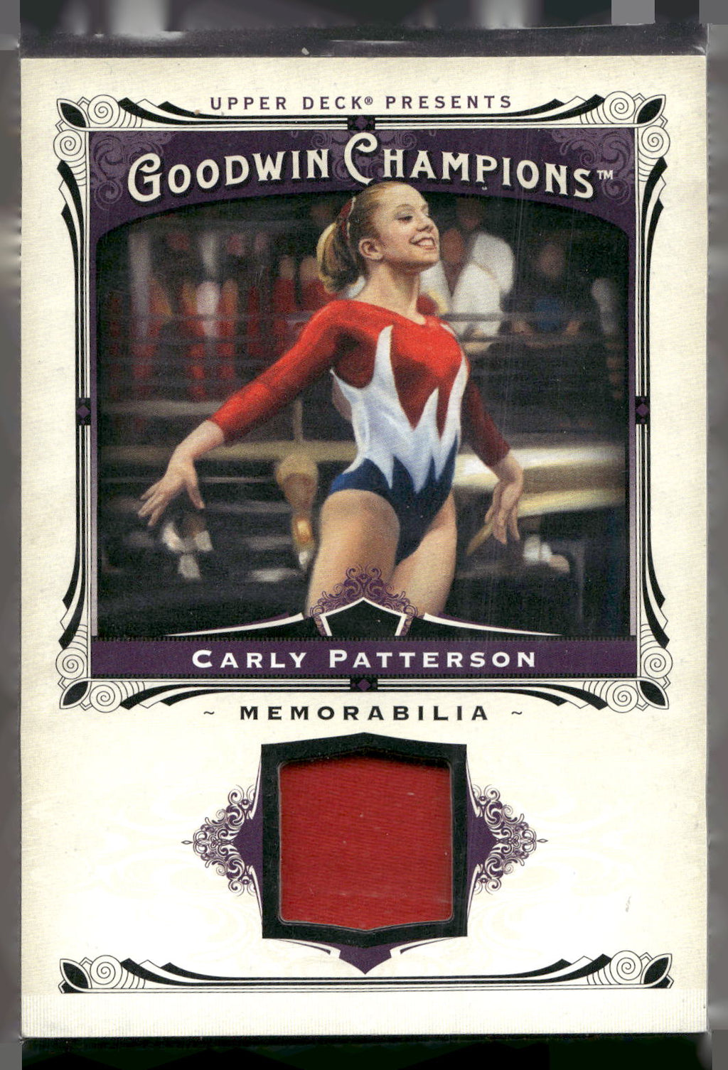 2013 Upper Deck Goodwin Champions #M-CP Carly Patterson Memorabilia