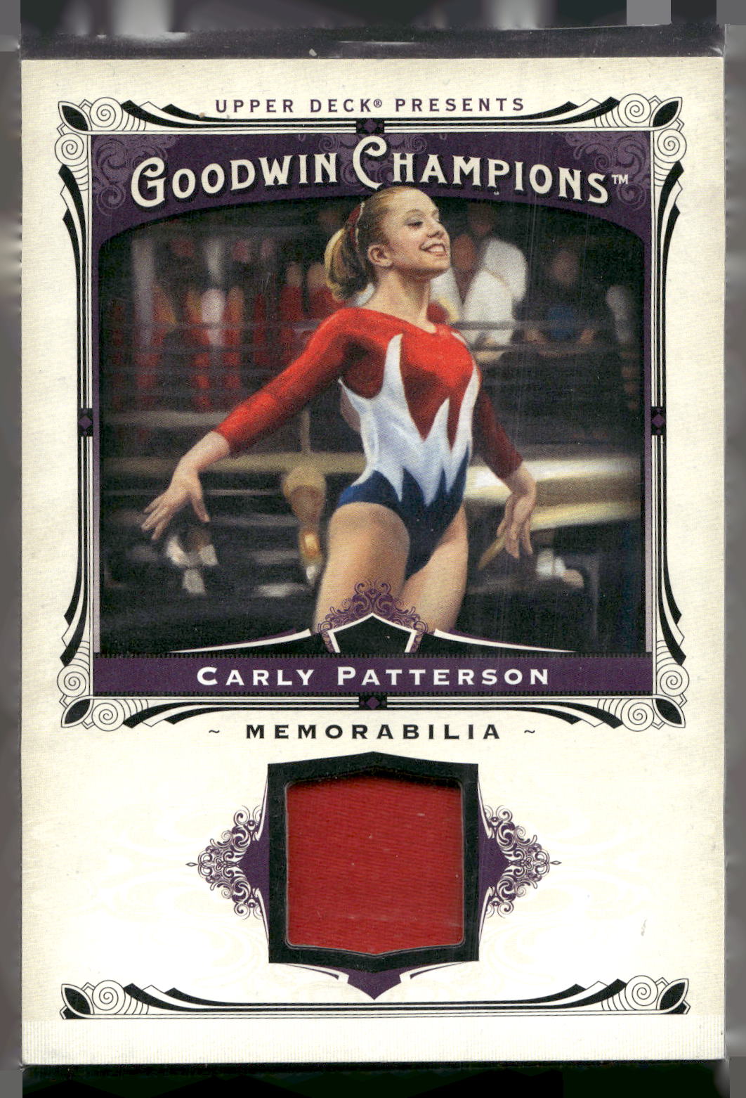 2013 Upper Deck Goodwin Champions #M-CP Carly Patterson Memorabilia