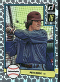 2016 Donruss #D82-46 Pete Rose 1982 Holometric Border #/299