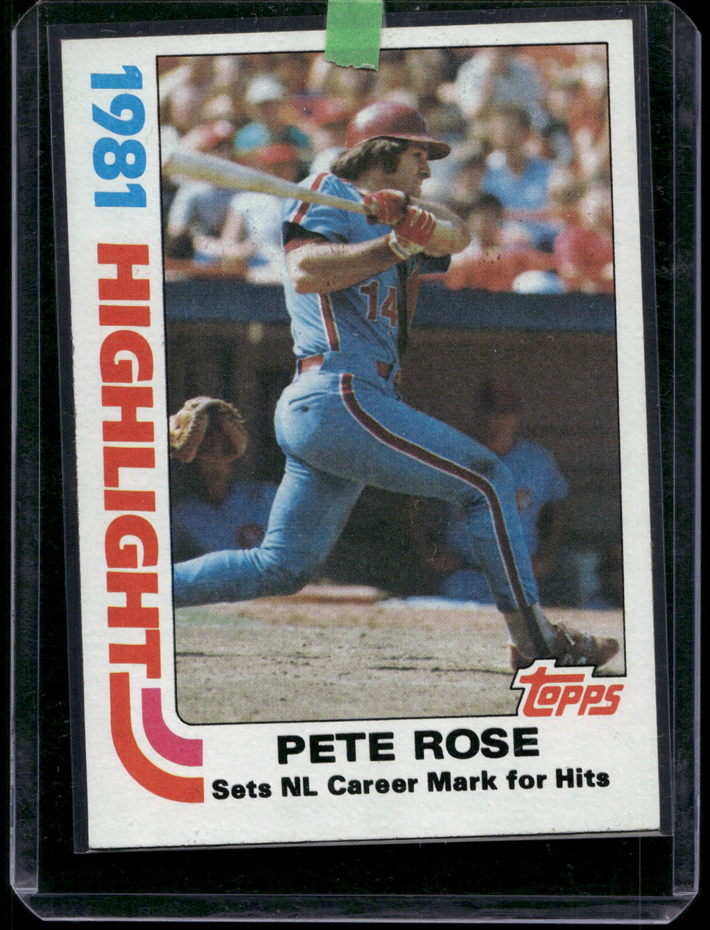 1982 Topps #4 Pete Rose