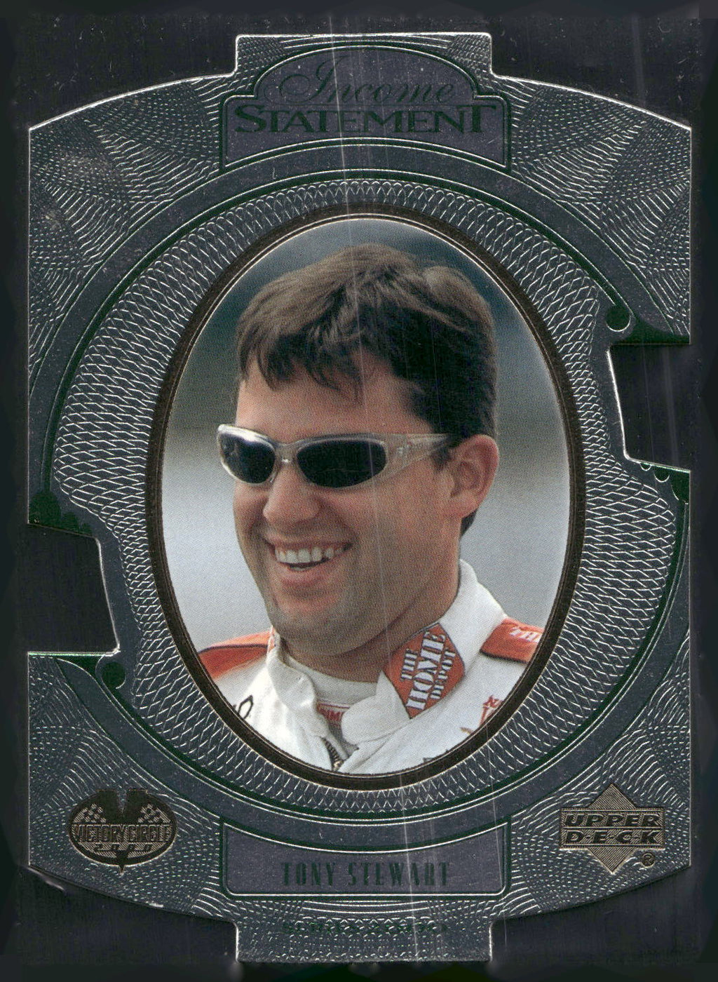 2000 Upper Deck Victory Circle #IS5 Tony Stewart Income Statement LTD