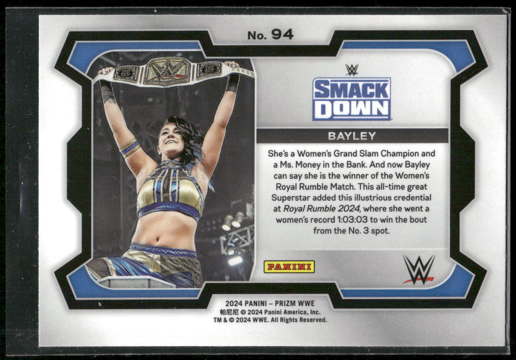 2024 Panini Prizm WWE #94 Bayley
