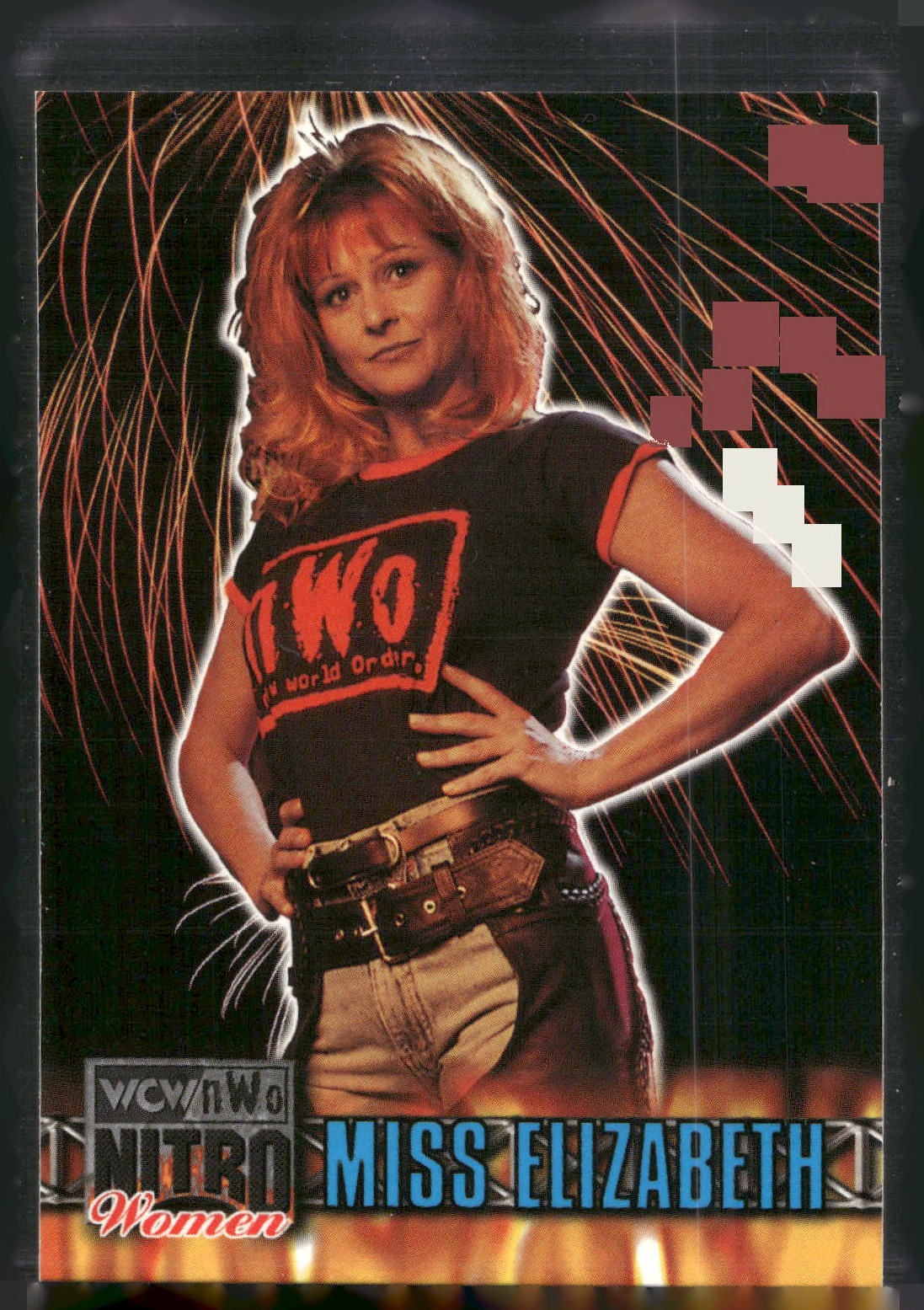 1999 Topps WCW/nWo Nitro #56 Miss Elizabeth