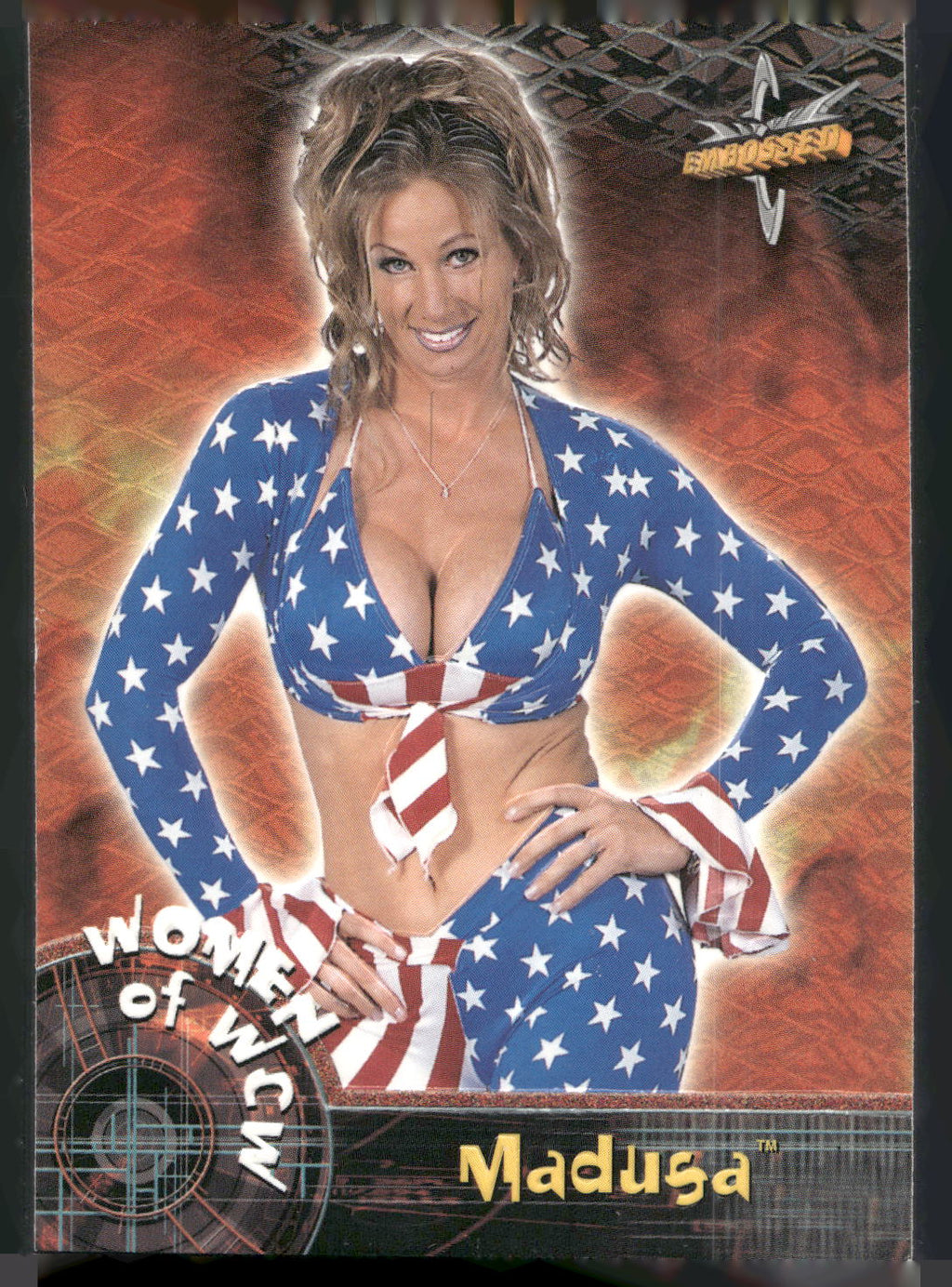 1999 Topps WCW Embossed #70 Madusa