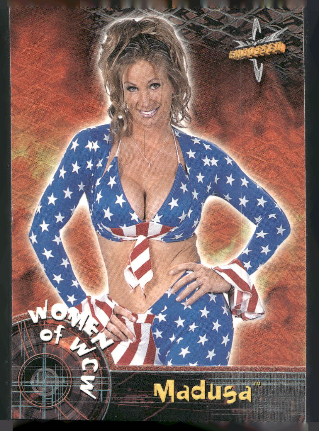 1999 Topps WCW Embossed #70 Madusa