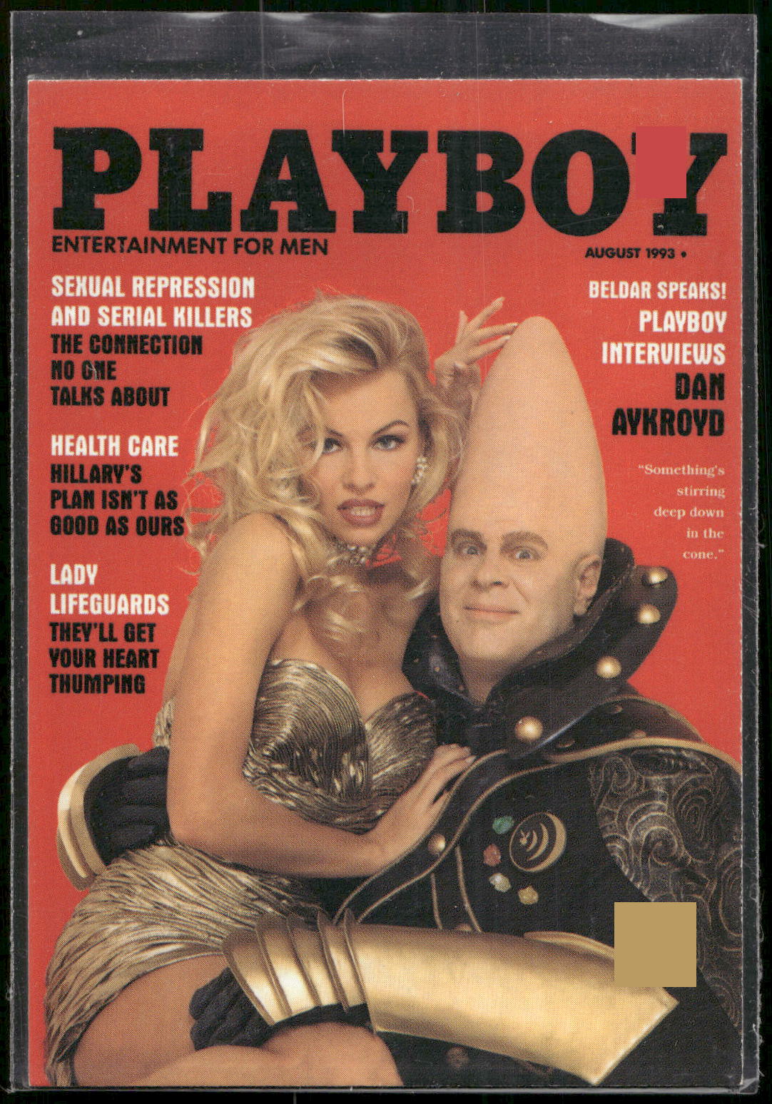 1997 Playboy Centerfold Collection: August #118 Pamela Anderson / Dan Aykroyd