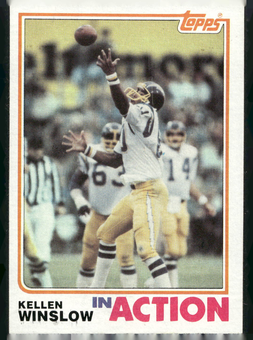 1982 Topps #242 Kellen Winslow