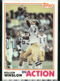 1982 Topps #242 Kellen Winslow