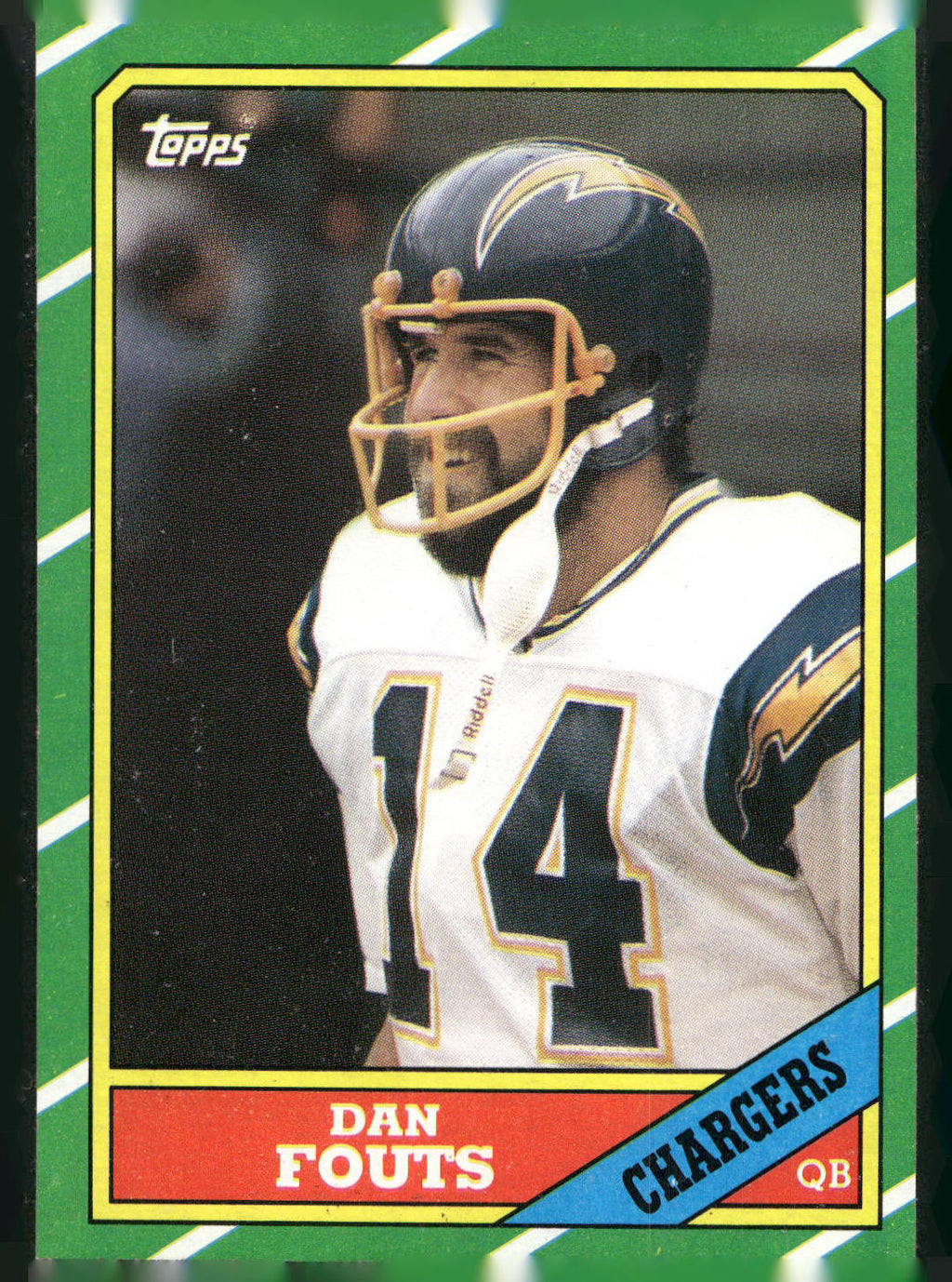 1986 Topps #231 Dan Fouts