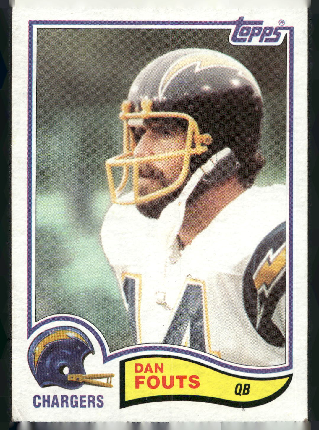 1982 Topps #230 Dan Fouts