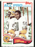 1982 Topps #364 James Lofton