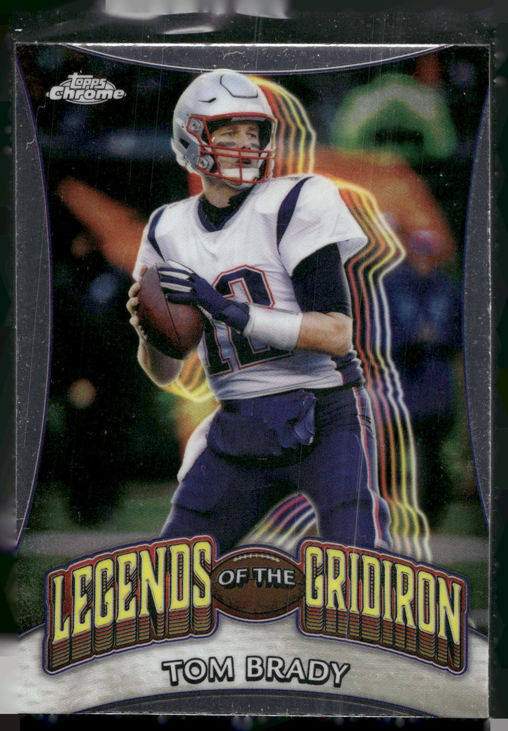 2024 Topps Chrome #LOG-1 Tom Brady Legends of the Gridiron