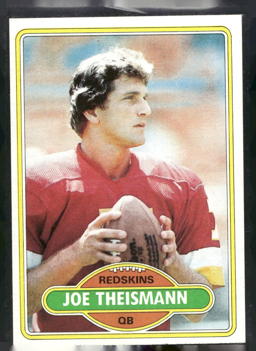 1980 Topps #475 Joe Theismann