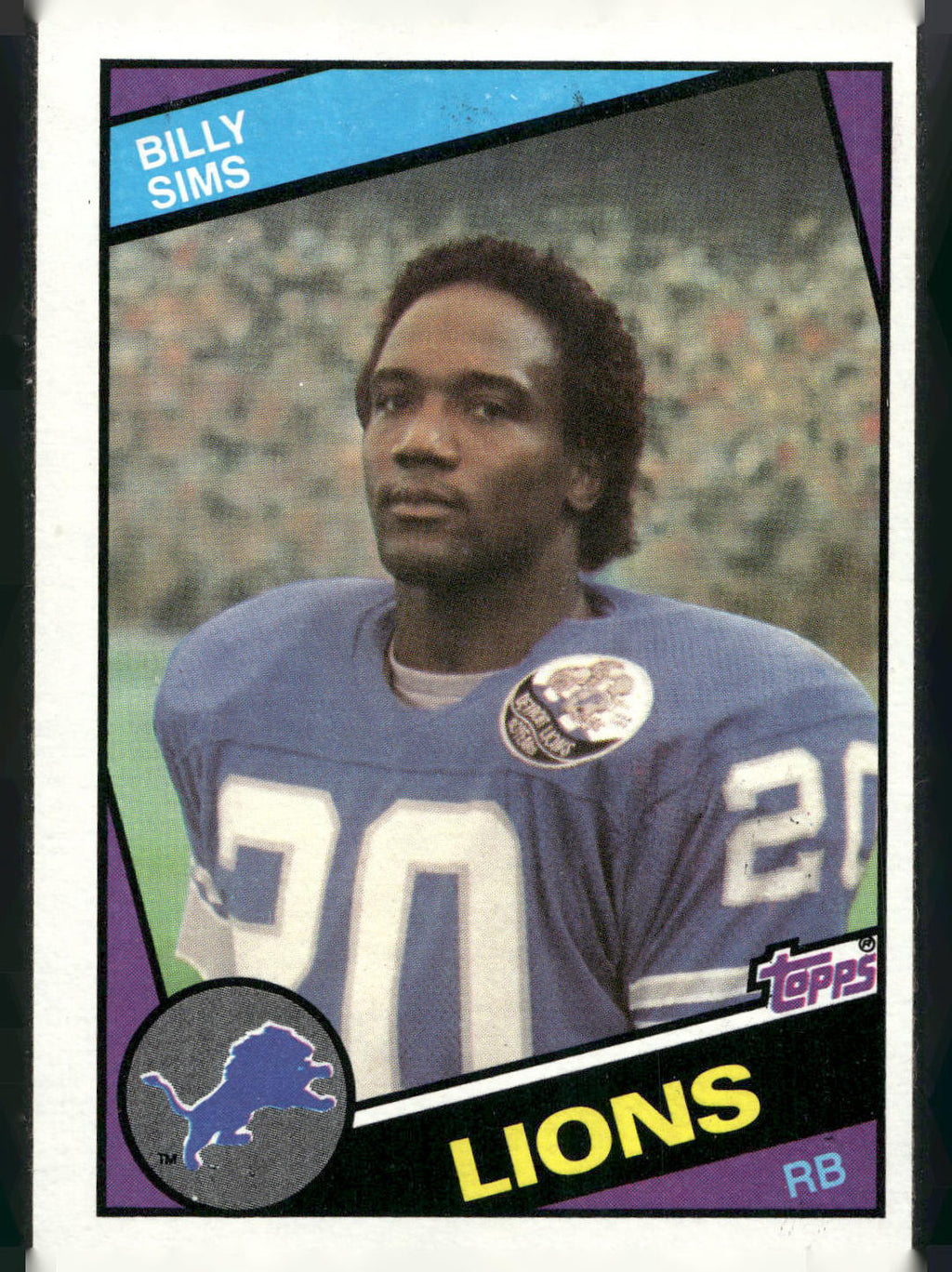 1984 Topps #260 Billy Sims