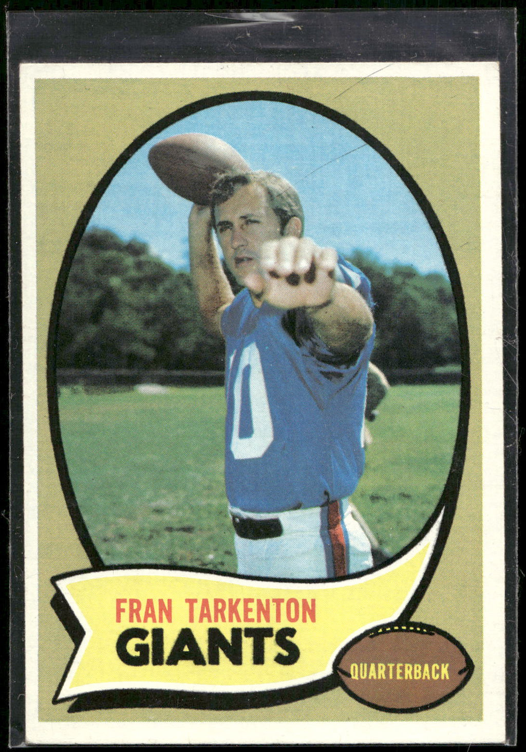 1970 Topps #80 Fran Tarkenton