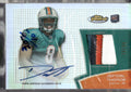 2011 Finest #RAP-DT Daniel Thomas Rookie Patch Autographs Refractors #/99