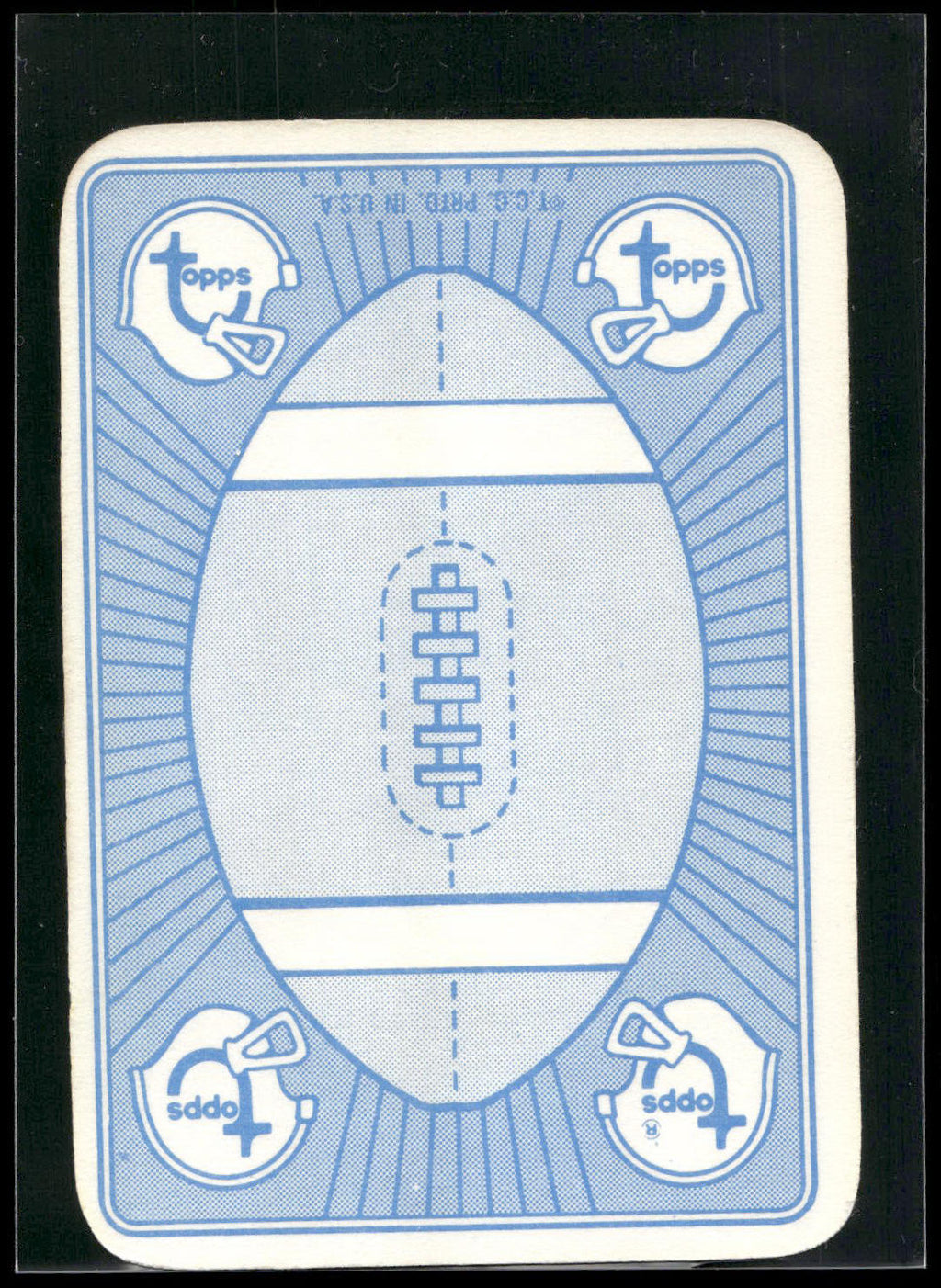 1971 Topps #51 Sonny Jurgensen Game Inserts
