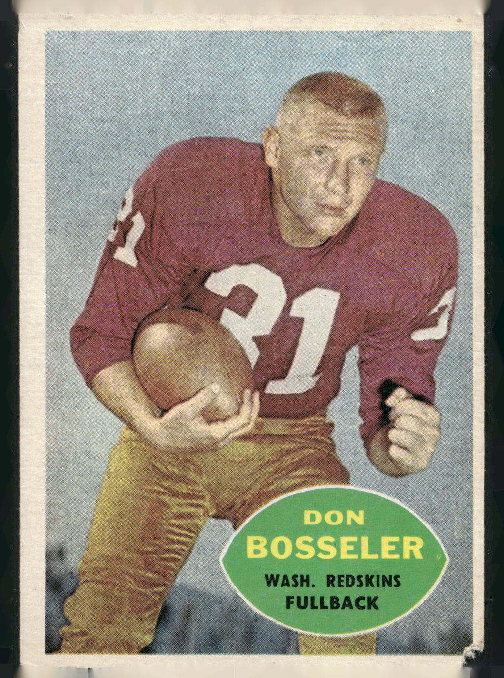 1960 Topps #124 Don Bosseler
