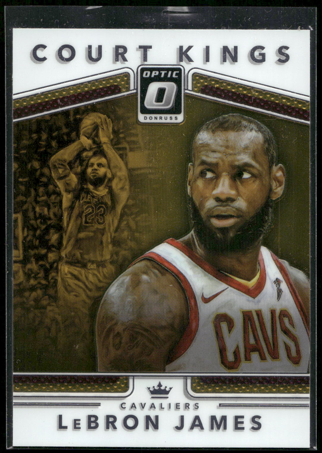 2017-18 Donruss Optic #5 LeBron James Court Kings