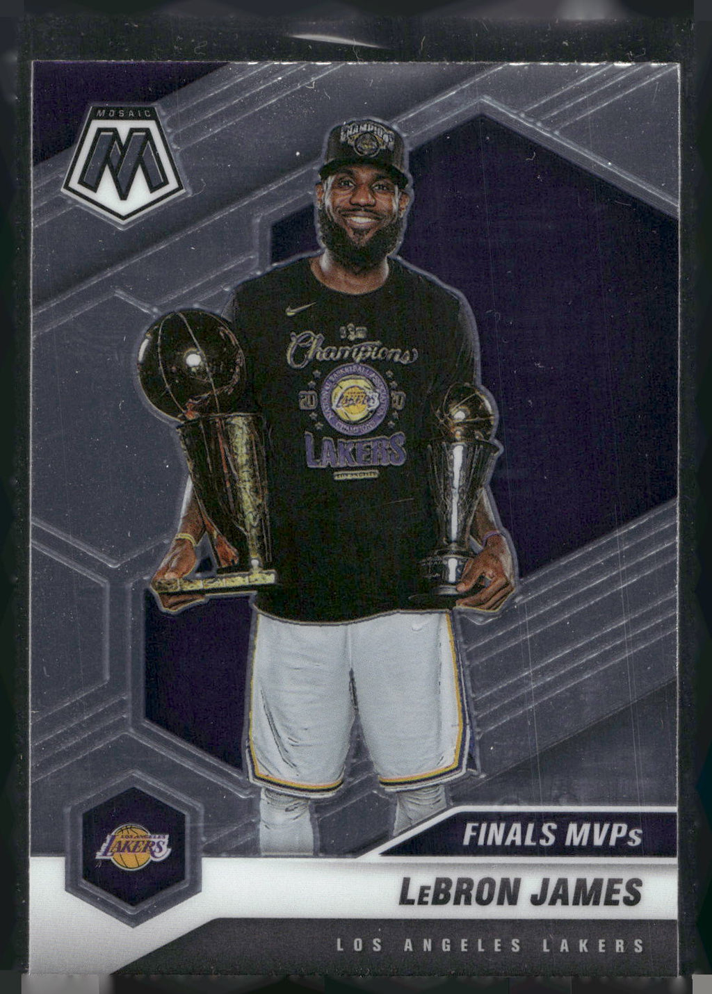 2020-21 Panini Mosaic #297 Lebron James