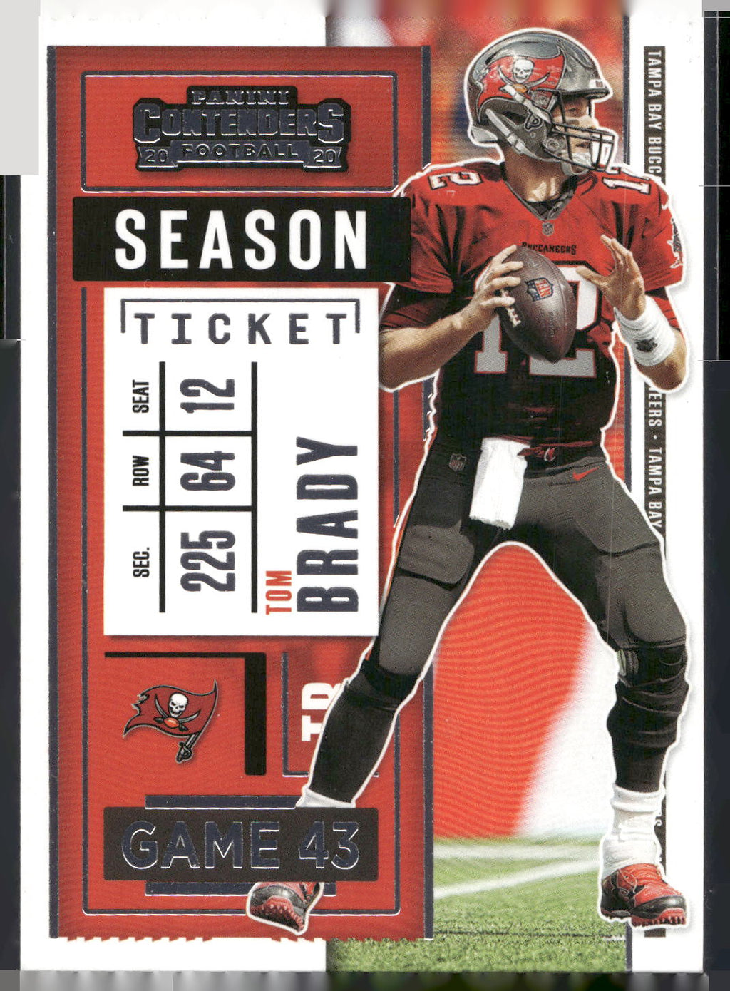 2020 Panini Contenders #12 Tom Brady