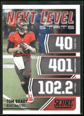 2021 Score #NL1 Tom Brady Next Level Stats